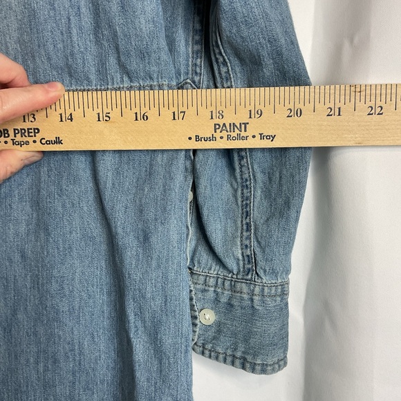 Lauren Ralph Lauren denim dress 4 - Picture 5 of 10